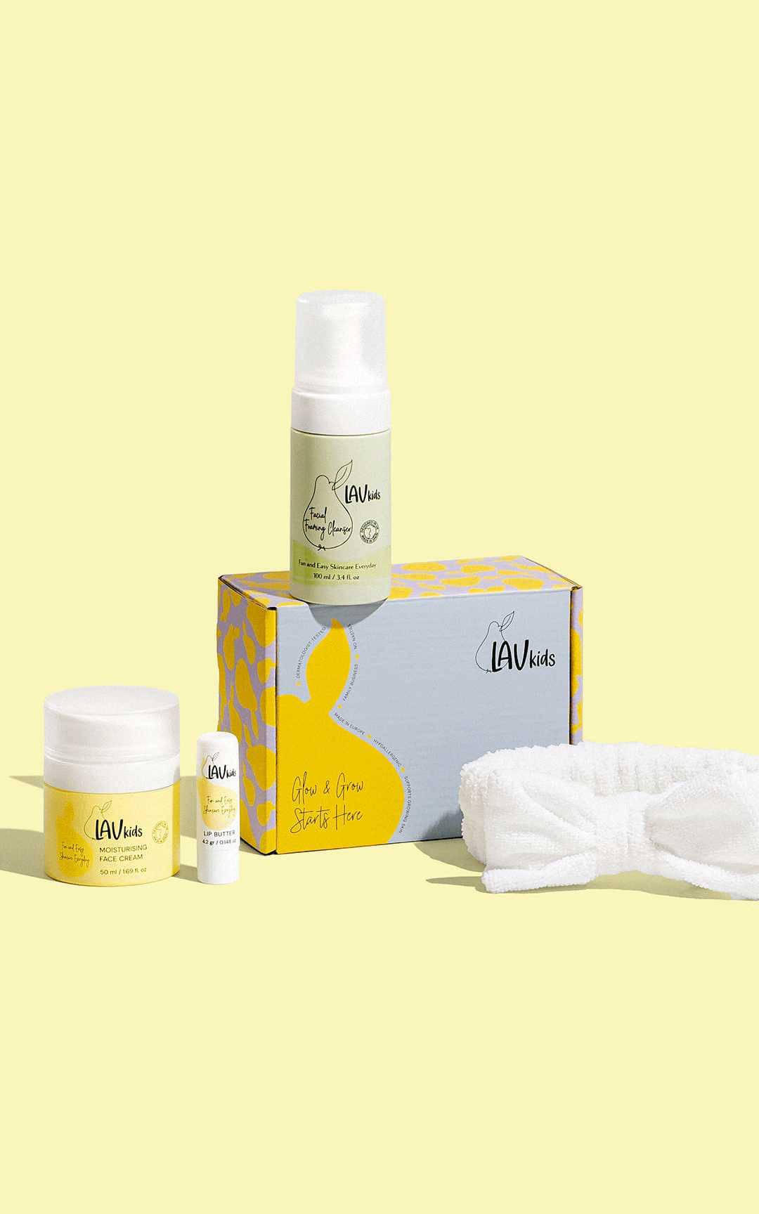 Komplettes Gesichtstrio