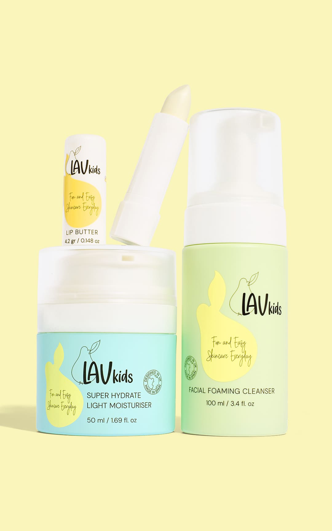 Komplettes Gesichtstrio